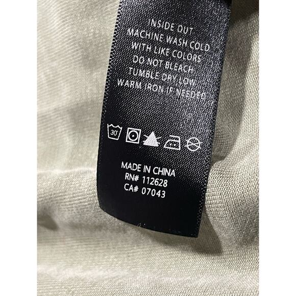 Max Jeans Women's Size Small Open Front Long Sleeve Tencel Utility Jacket Green - Picture 11 of 11